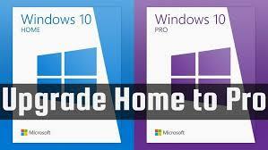 Brand New Microsoft Windows 10 Home to Pro Upgrade Lifetime License - My Store