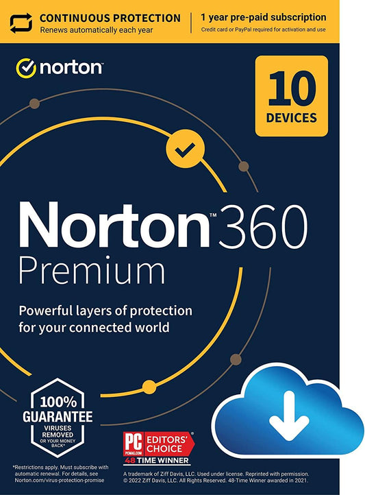 Norton 360 Premium,10 Devices - My Store